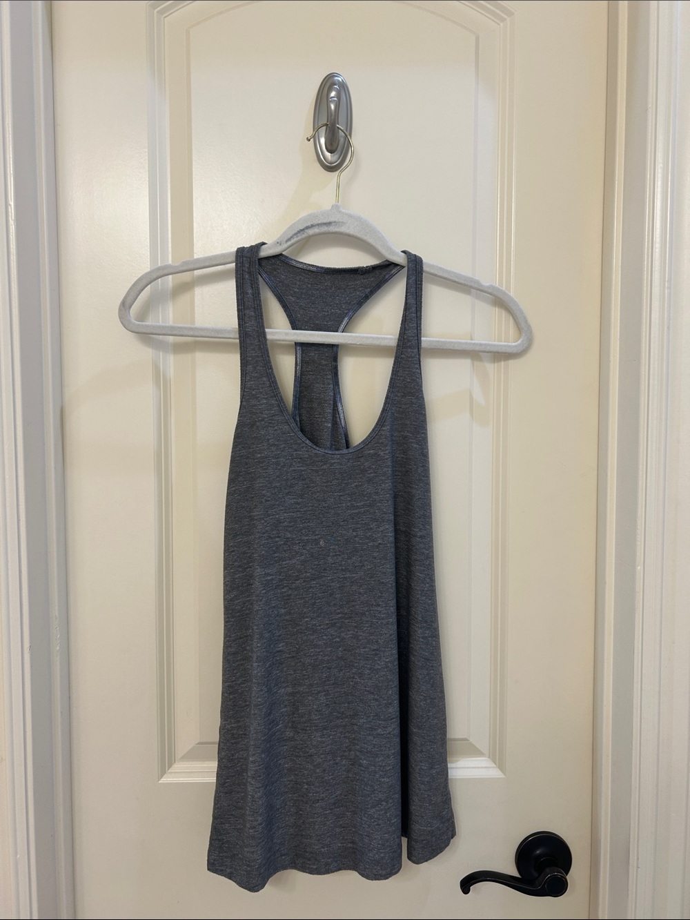 lululemon athletica Dark Gray Racerback Tank